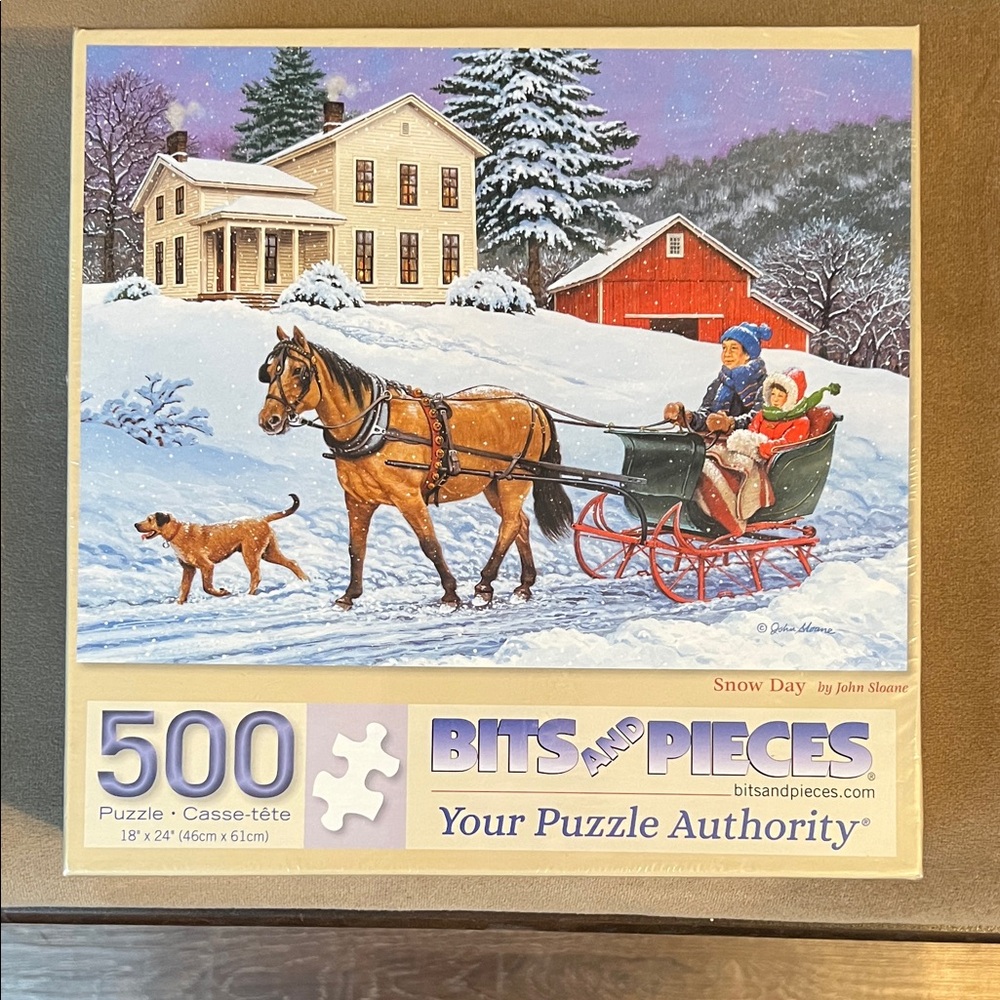 Winter Scene Puzzle - 500 Pieces